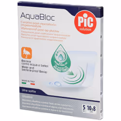 Pic® AquaBloc Cerotto post-operatorio impermeabile 10 x 8 cm 5 pz