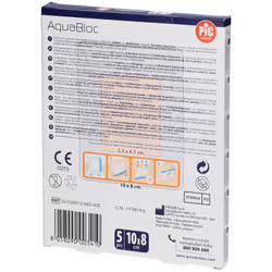 Pic® AquaBloc Cerotto post-operatorio impermeabile 10 x 8 cm 5 pz - Vista aggiuntiva 4