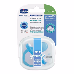 Chicco Physioforma Gommotto Ciuccio in Silicone Bimbo 6-16 Mesi progettato per i primi mesi di vita del bimbo è un prodotto m ...