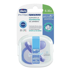 Chicco Physioforma Gommotto Ciuccio in Silicone Colorato 6-16 Mesi 1 Pezzo 6-16 mesi