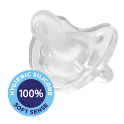 Chicco Physioforma Gommotto Ciuccio in Silicone Neutro 6-16 Mesi 1 Pezzo 6-16 mesi