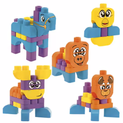 Chicco Costruzioni Animali - 40 Pz - Vista aggiuntiva 2