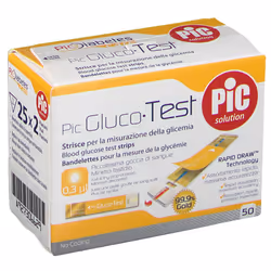 Pic Solution 50 Misura Strisce Glucotest pz reattive - Vista aggiuntiva 4