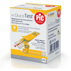 Pic Solution 25 Misura Strisce Glucotest pz reattive