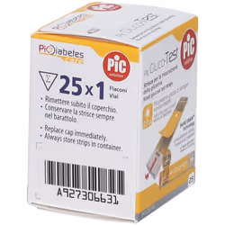 Pic Solution 25 Misura Strisce Glucotest pz reattive - Vista aggiuntiva 4
