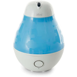 Chicco - Umidificatore per Bambini, Vapore Tiepido, Ottimo Ambienti Caldi e Grandi Fino a 30 mt, Contenitore Essenze, Regolatore Touch dell'intensità