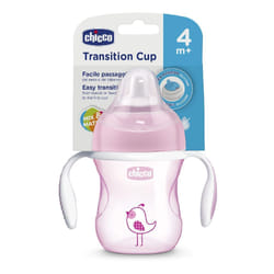 Chicco Tazza Transition Bimbo da 4 Mesi 1 Pezzo Rosa