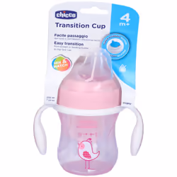 Chicco Tazza Transition Bimbo da 4 Mesi 1 Pezzo Rosa