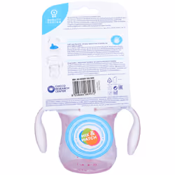 Chicco Tazza Transition Bimbo da 4 Mesi 1 Pezzo Rosa - Vista aggiuntiva 4