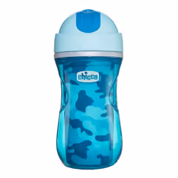 Chicco Tazza Sport Bimba da 14 Mesi è un prodotto con cannuccia in silicone ergonomica flessibile e facile da trasportare