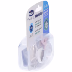 Chicco Physioforma Comfort Ciuccio in Silicone Bimba 6-16 Mesi 2 Pezzi 0-6 mesi
