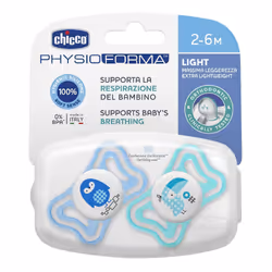 Chicco Physioforma Light Ciuccio in Silicone Bimbo 16-36 Mesi progettato per i primi mesi di vita del bimbo è un prodotto mor ...