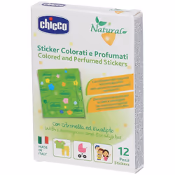 Chicco Zanza è un cerotto colorato e profumato ideale per proteggere il tuo bambino dalle zanzare