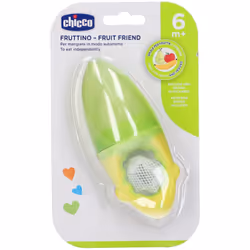 Chicco Fruttino Succhietto Retina Per Alimenti Per Bambini da 6 Mesi 1 Pezzo