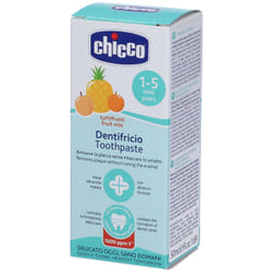 Chicco Dentifricio Tuttifrutti da 12 Mesi 50ml Fruit-Tango (Mela, Pompelmo, Fico)