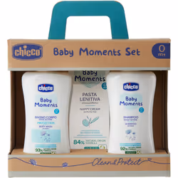 Rendi l’igiene del neonato più facile e piacevole per te o per una neomamma a cui tieni particolarmente. Il set per bambini C ...