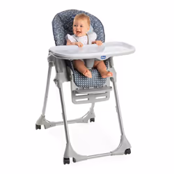 Chicco Polly Easy Alzasedia tradizionale Seduta imbottita Nero, Grigio, Bianco - Vista aggiuntiva 7