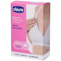 Chicco Mammy Reggiseno Cotone per Allattamento Bianco 3C