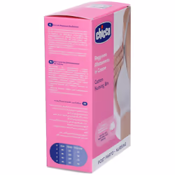 Chicco Mammy Reggiseno Cotone per Allattamento Bianco 3C
