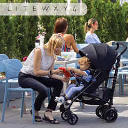 Chicco Liteway 4 Passeggino leggero 1 seduta(e) Nero
