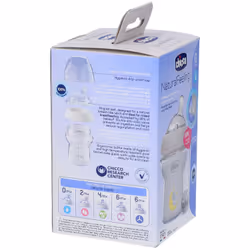 Chicco Biberon Natural Feeling Flusso Lento Vetro Neonati 0 Mesi+ 150ml