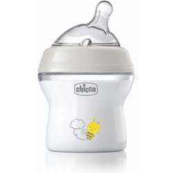 Chicco - Biberon Naturalfeeling Neutro, 0M+, 150 Ml, Flusso Lento