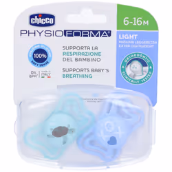 Succhietto extra leggero, ideale per il viso del bambino