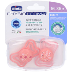 Chicco Physioforma Light Succhietto Rosa 16-36 Mesi 1 pz Succhietti