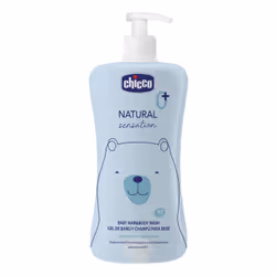 Chicco Natural Sensation Detergente Corpo e Capelli con formula delicata 2in1 con Aloe e Camomilla. Senza lacrime, adatto fin ...