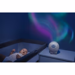 Chicco First Dreams Polar Bear luce da notte per bambino Libera installazione Beige, Bianco - Vista aggiuntiva 3