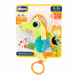 Chicco Crocodile Rattle giocattolo da appendere per bambini - Vista aggiuntiva 5