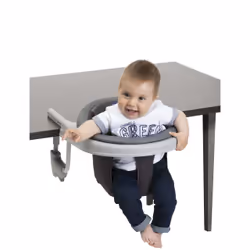 Chicco 00087057850000 seggiolone Sedia da tavolo per bambino da aggancio Seduta imbottita Grigio - Vista aggiuntiva 4