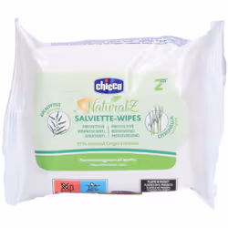 Chicco Natural Z Salviettine Protezione contro Zanzare 20 Pezzi