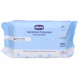 Le Salviettine Profumate Chicco detergono delicatamente la pelle sensibile di neonati e bambini grazie alla formula con il 97 ...