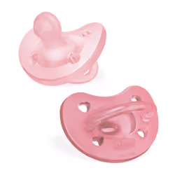 Chicco 00073087110000 ciuccio per bambino Ciuccio ultra morbido Anatomico Silicone Rosa - Vista aggiuntiva 3