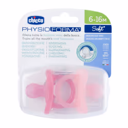 Chicco 00073087110000 ciuccio per bambino Ciuccio ultra morbido Anatomico Silicone Rosa - Vista aggiuntiva 4