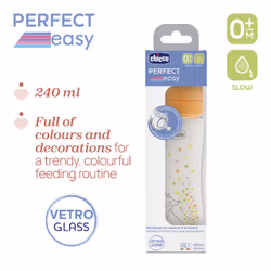 Chicco 00020252100000 biberon 240 ml Arancione Vetro - Vista aggiuntiva 7
