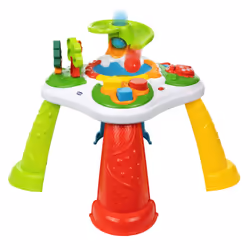 Chicco Tavolo della Foresta, 1 anno/i, Batterie richieste, Mini Stilo AAA, Multicolore