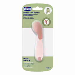 Chicco 00016100150000 posata per bambino Cucchiaio per bambini Rosa - Vista aggiuntiva 2