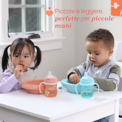 Chicco 00016102150000 posata per bambino Set di posate per bambini Rosa Acciaio inox - Vista aggiuntiva 6