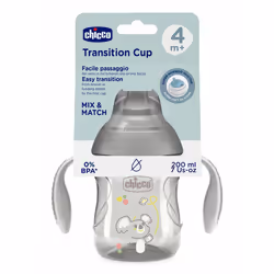 Chicco 00006911350000 biberon 200 ml Grigio - Vista aggiuntiva 2