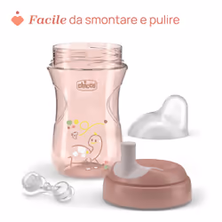 Chicco 00006941150000 biberon 266 ml Rosa - Vista aggiuntiva 6