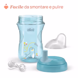 Chicco 00006941250000 biberon 266 ml Rosa - Vista aggiuntiva 5