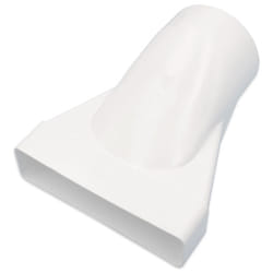 Tecnogas - Adattatore Air-Flow rettangolare / circolare 55 x 220 mm ø 125 mm 00000012630