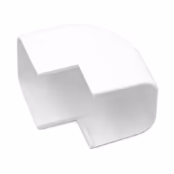 Angolo esterno compatibile con canaline EVA e SONIA. MATERIALE PVC rigido stabilizzato contro i raggi UV, antiurto e autoesti ...