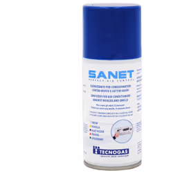 Sanet sanificante in formato spray è l'ideale per togliere i cattivi odori causati da muffe e dalla flora batterica, che potr ...
