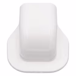 MATERIALE PVC rigido strabilizzato contro i raggi UV, antiurto e autoestinguente COLORE bianco RAL 9010 Dim. 90x65 mm (AxB)