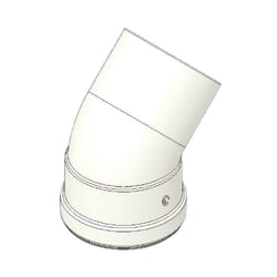Tecnogas - Curva 45° mf - ø 100 mm in alluminio pressofuso 00000051075