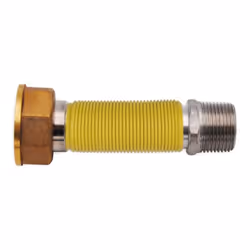Flessibili per allacciamento contatori con soffietto estensibile in acciaio inox L. 150 ÷ 300 mm. MASSIMA PRESSIONE IN ENTRAT ...