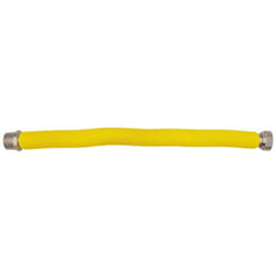 Tecnogas - Flessibile sstensibile per allacciamento caldaia gas- ø 1/2' x ø 3/4' mf - 130 ÷ 220 mm rivestito in polietilene giallo 00000016215